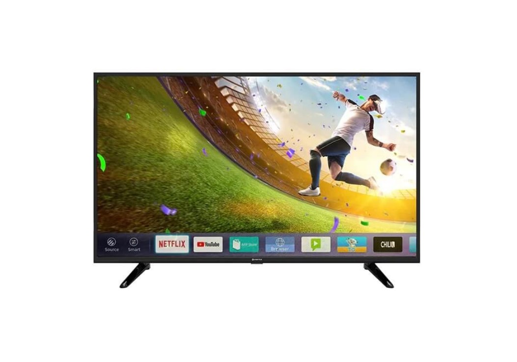 Televizor LED Smart VORTEX V50TD1200S 50" (127 cm), Smart TV, Plat, 4K (UltraHD), Linux, Negru